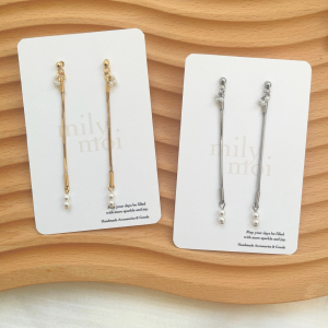 Luna Pearl Drop ピアス