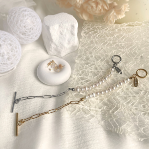 Pearl Link Flow ブレスレット